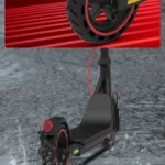 Ηλεκτρικό πατίνι 36V 350W με 25km/h max ταχύτητα και αυτονομία 30km μαύρο