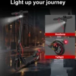 Ηλεκτρικό πατίνι 36V 350W με 25km/h max ταχύτητα και αυτονομία 30km μαύρο