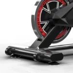 Ποδήλατο Γυμναστικής FITNESS με οθόνη και μετρητή καρδιακών παλμών σε Μαύρο Κόκκινο βάρος τροχού 6kg