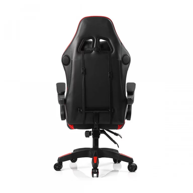 Gaming Καρέκλα Μαύρη/Κόκκινη Με Led Φωτισμό, Ηχεία, Μασάζ Και Bluetooth