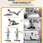 Multi-Function Push Up Board με Λάστιχα Αντίστασης & Σύστημα Ολίσθησης – Full Body Training