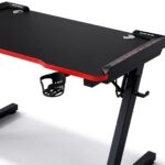 GAMING ΓΡΑΦΕΙΟ / GAME TABLE BLACK RED DESKTOP 120×60×75 CM - Image 2