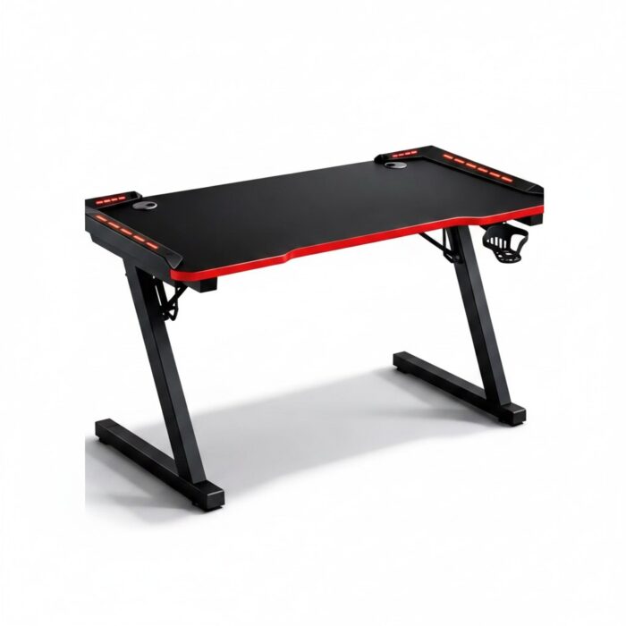 GAMING ΓΡΑΦΕΙΟ / GAME TABLE BLACK RED DESKTOP 120×60×75 CM - Image 4